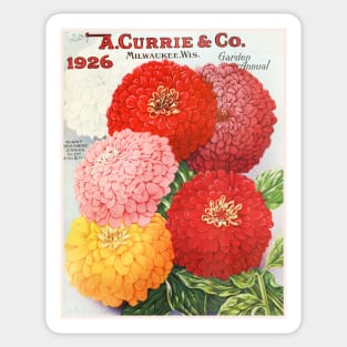 A. Currie & Co. Annual Garden Catalogue, 1926 Sticker